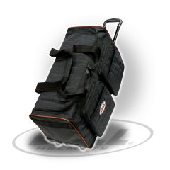 MEDIUM TROLLEY TRAVEL BAG BLACK