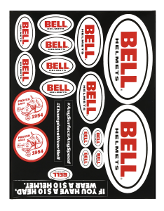 DECAL SHEET LOGO, HORSEHEAD, TXT V.17